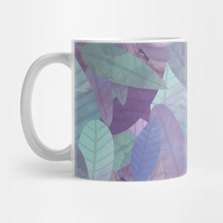 Watercolor leaves pattern Mug